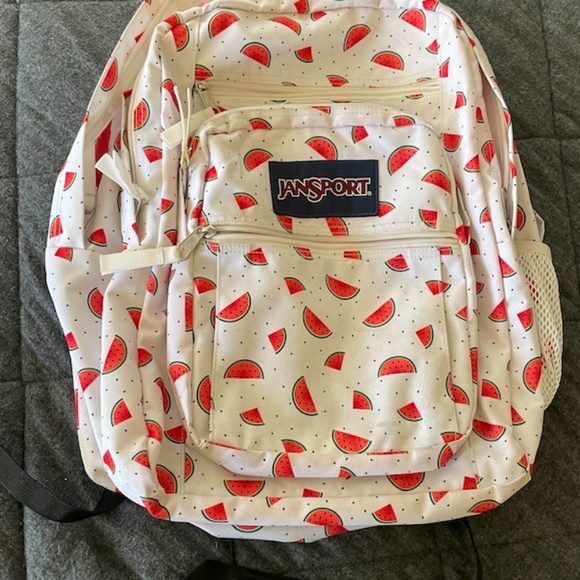 jansport watermelon backpack